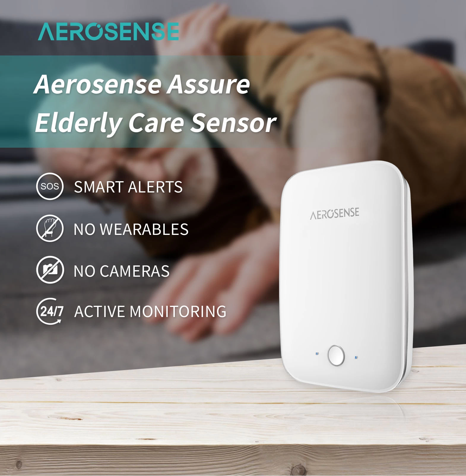 Aerosense Assure Elderly Care Sensor - Elderly Care - 1